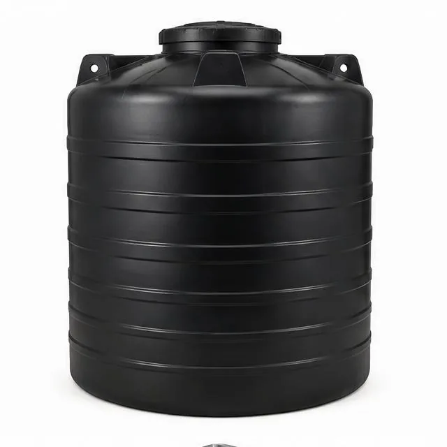 Representative upright overhead plastic water tank